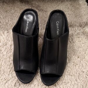 Calvin Klein Heeled mules